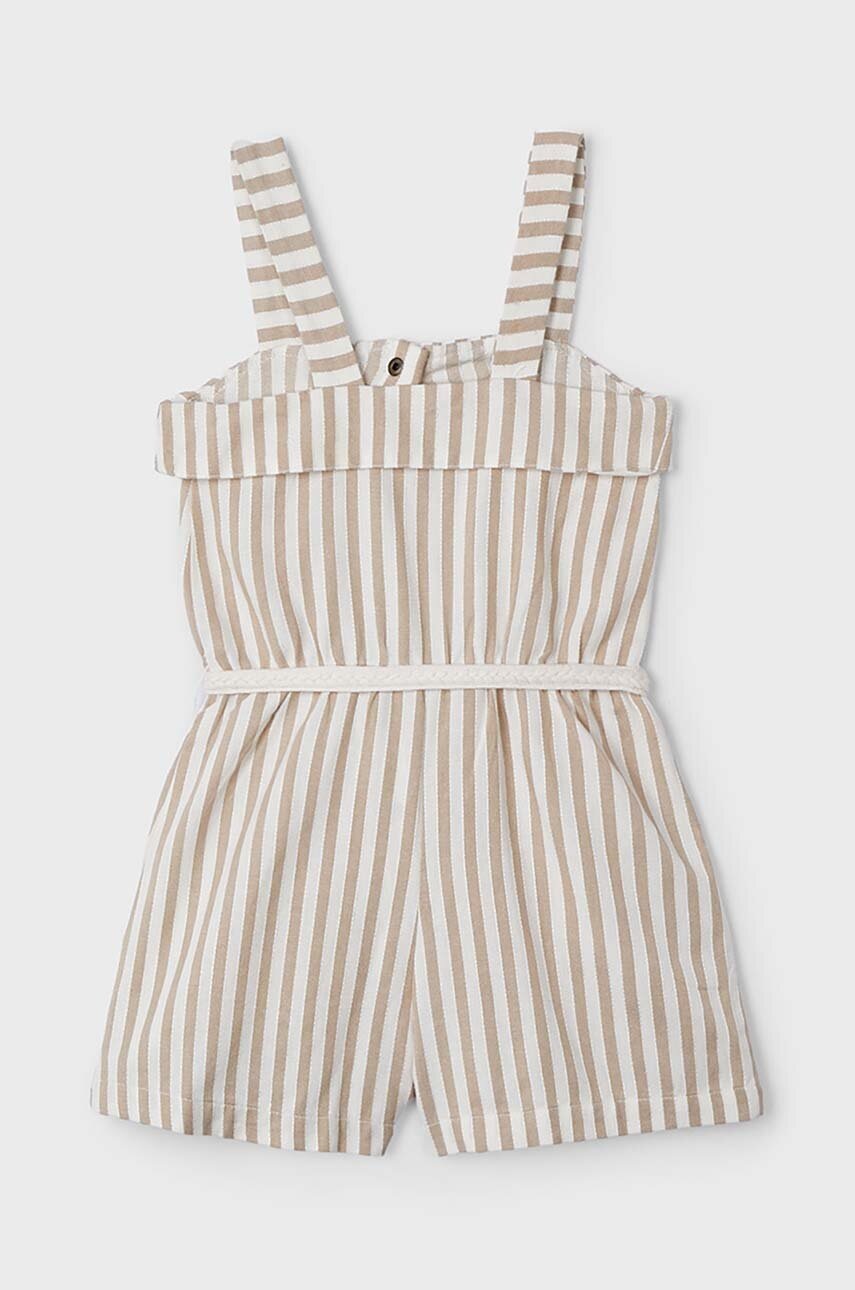 Детский комбинезон Mayoral цвет бежевый в Запорожье Детский комбинезон Mayoral цвет бежевый в Запорожье