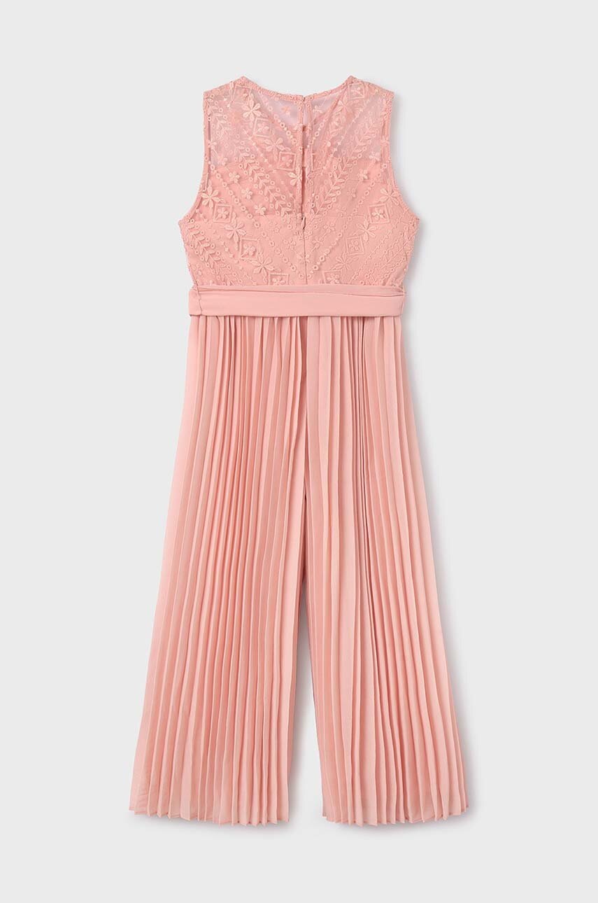 Детский комбинезон Mayoral цвет розовый Детский комбинезон Mayoral цвет розовый