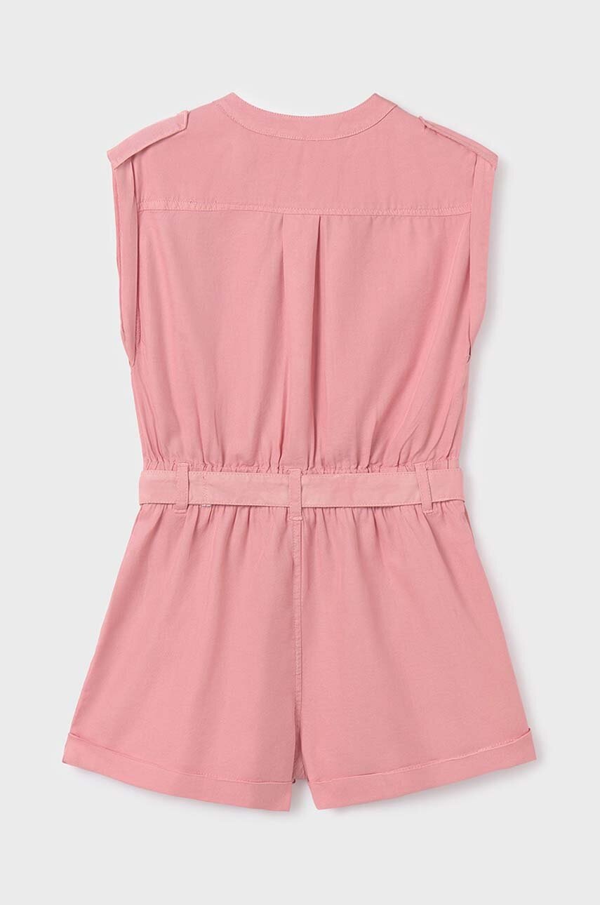 Детский комбинезон Mayoral цвет розовый Детский комбинезон Mayoral цвет розовый