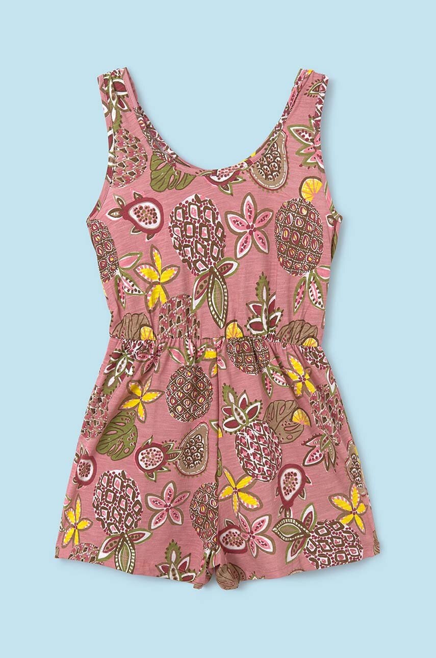 Детский комбинезон Mayoral цвет розовый Детский комбинезон Mayoral цвет розовый