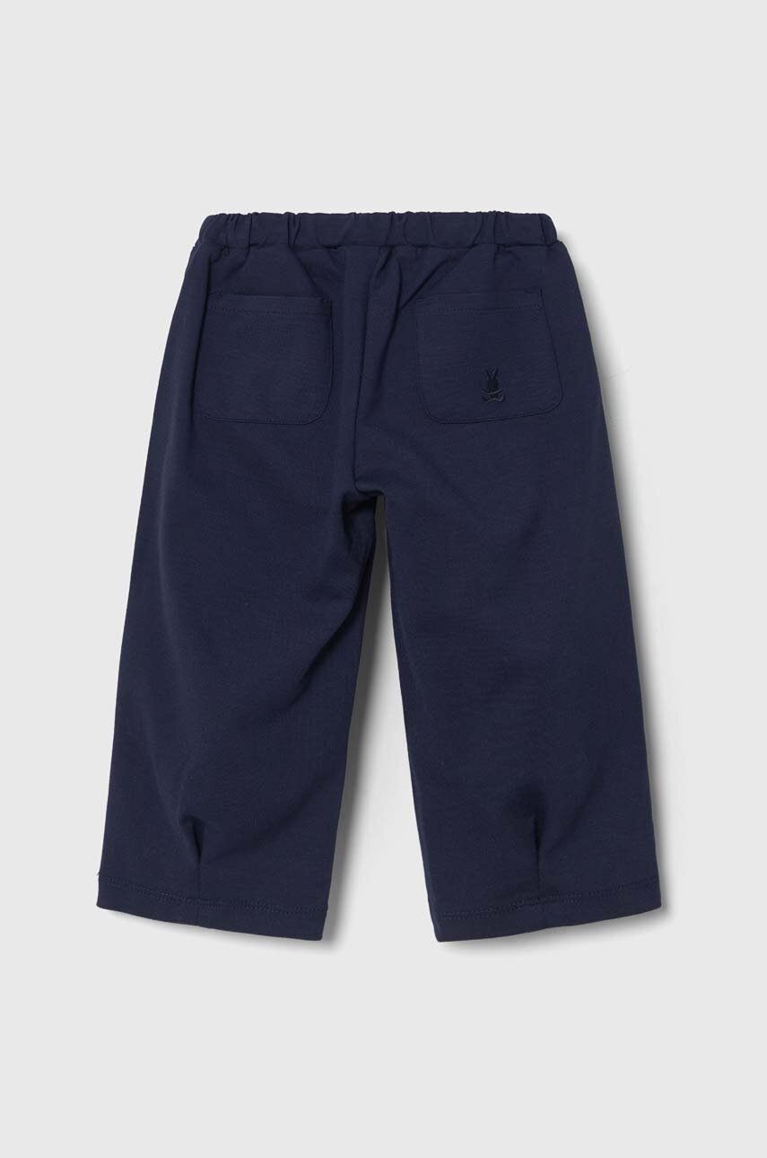 Брюки для младенцев United Colors of Benetton цвет синий однотонные в Херсоне Брюки для младенцев United Colors of Benetton цвет синий однотонные в Херсоне