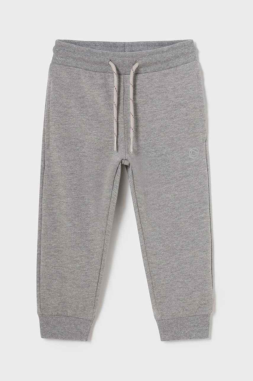 Mayoral pantaloni de trening pentru copii culoarea gri, nete