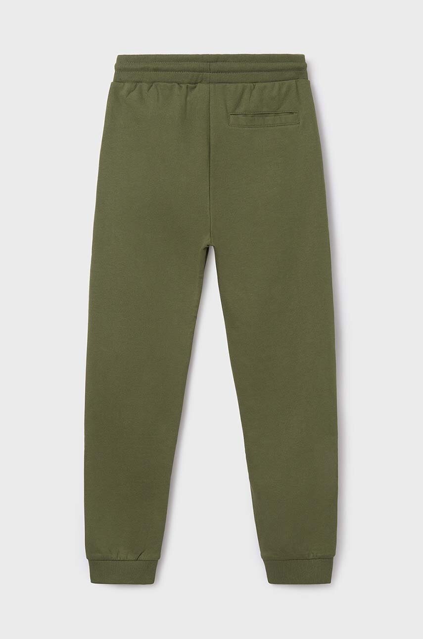 Детские спортивные штаны Mayoral цвет зелёный меланж Детские спортивные штаны Mayoral цвет зелёный меланж