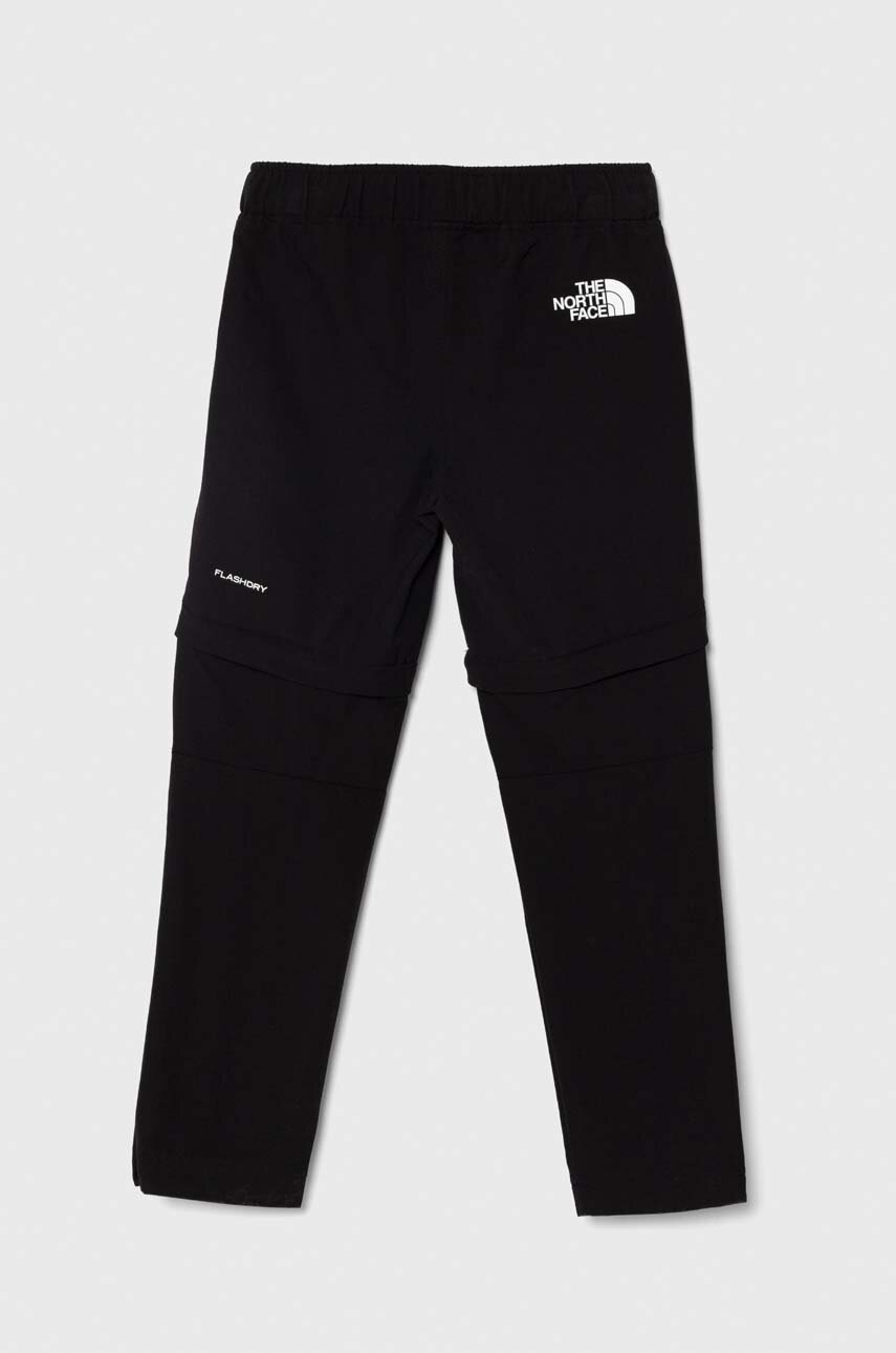 Детские брюки The North Face PARAMOUNT CONVERTIBLE цвет чёрный однотонные Детские брюки The North Face PARAMOUNT CONVERTIBLE цвет чёрный однотонные