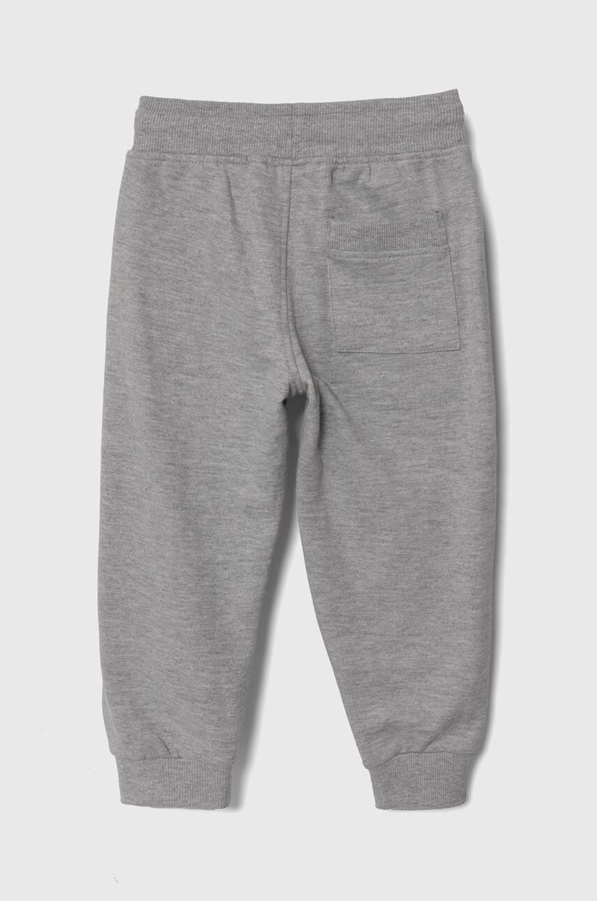 Детские спортивные штаны zippy цвет серый меланж