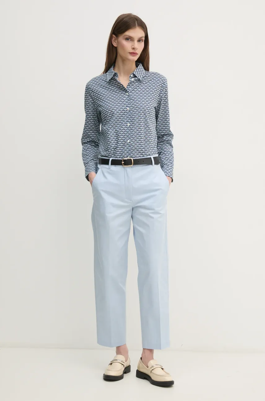 Брюки Tommy Hilfiger женские прямые высокая посадка WW0WW40504 Брюки Tommy Hilfiger женские прямые высокая посадка WW0WW40504