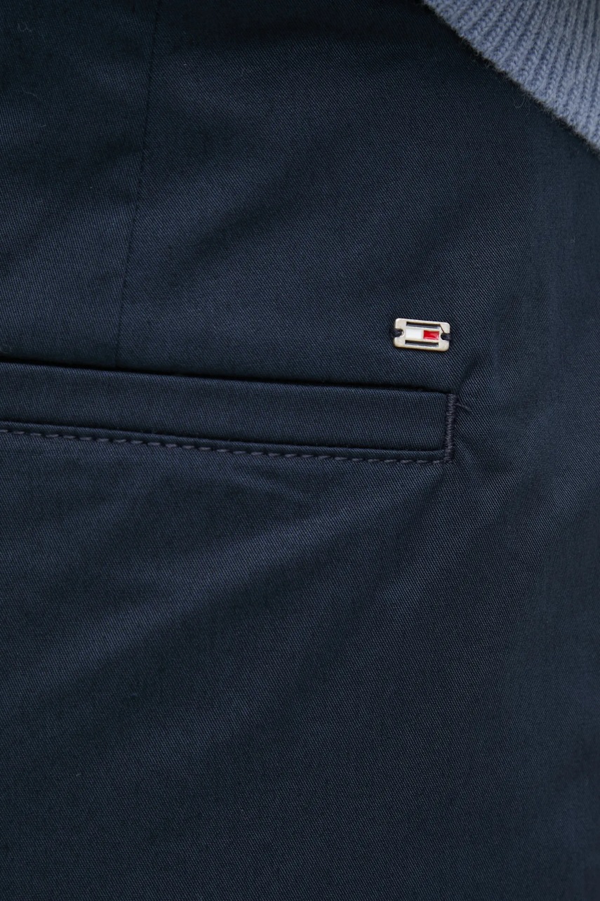 Παντελόνι Tommy Hilfiger χρώμα: μπεζ, WW0WW40504 φωτογραφία