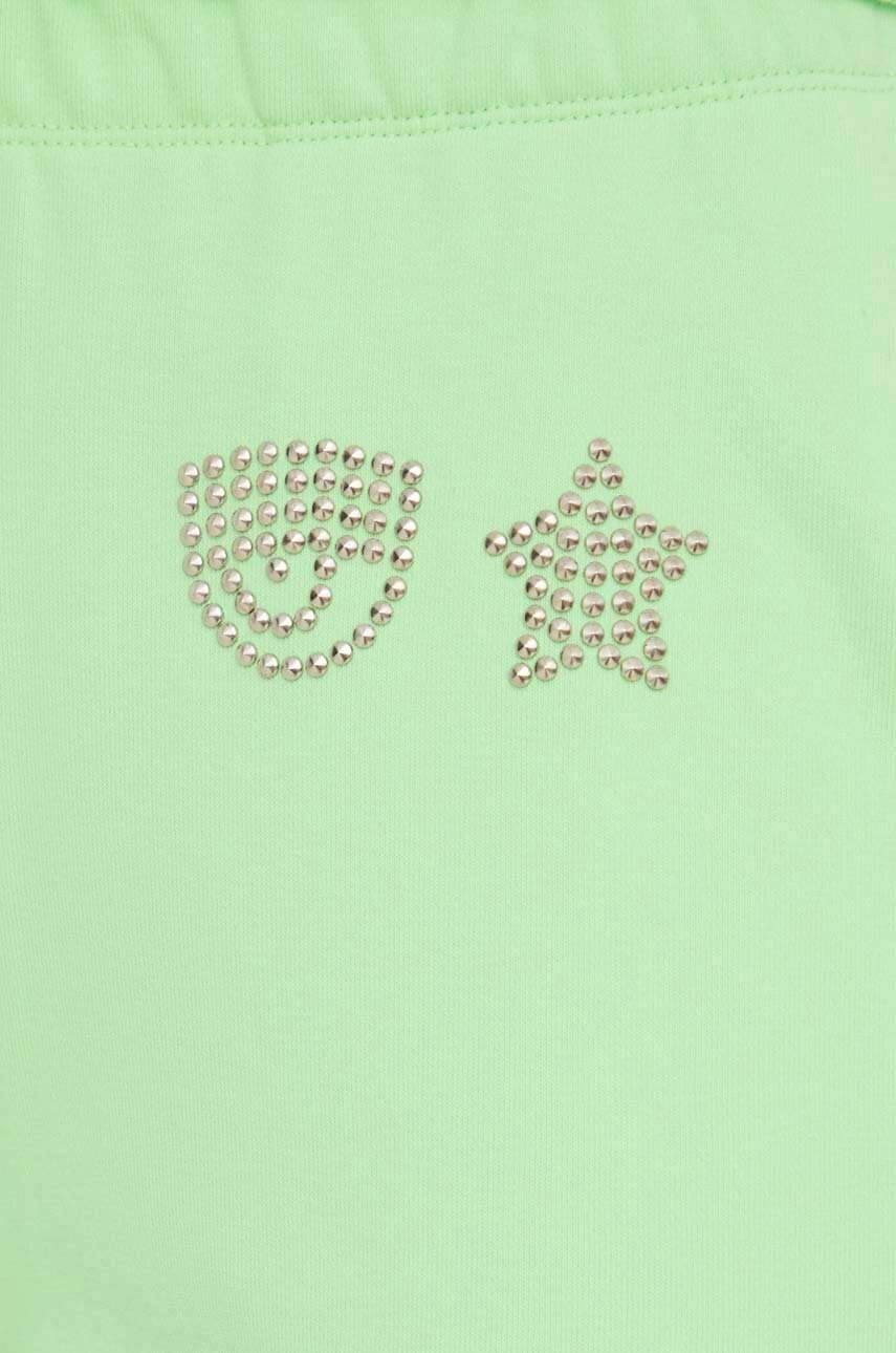 Παντελόνι φόρμας Chiara Ferragni χρώμα: πράσινο φωτογραφία