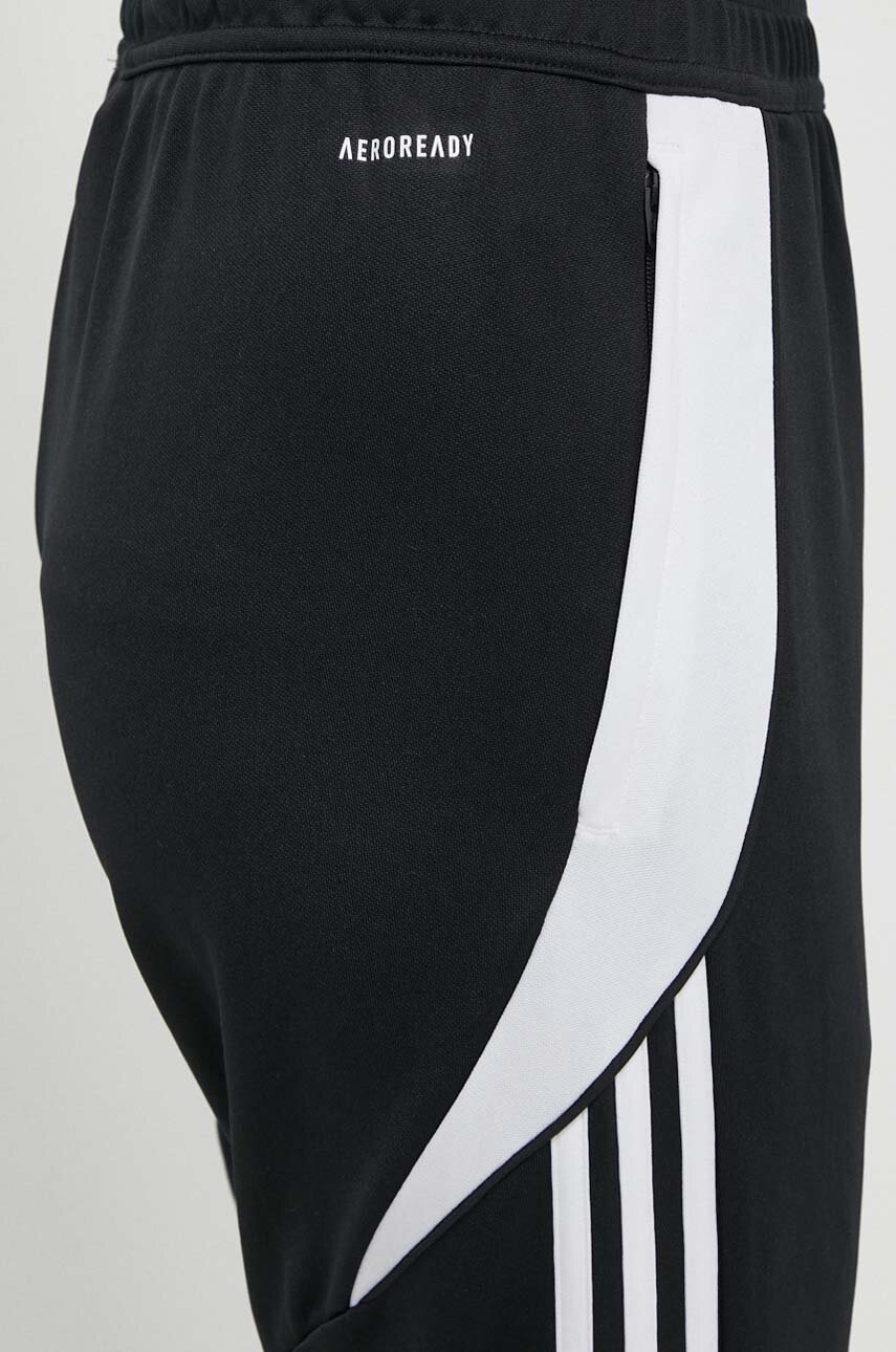 Штани для тренувань adidas Performance Tiro 24 колір чорний з аплікацією IJ7660 