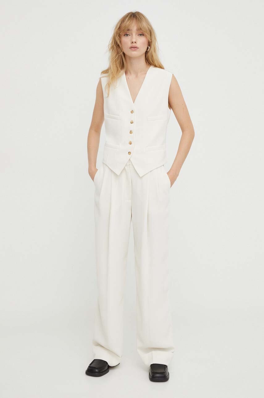 Παντελόνι Day Birger et Mikkelsen χρώμα: μπεζ φωτογραφία