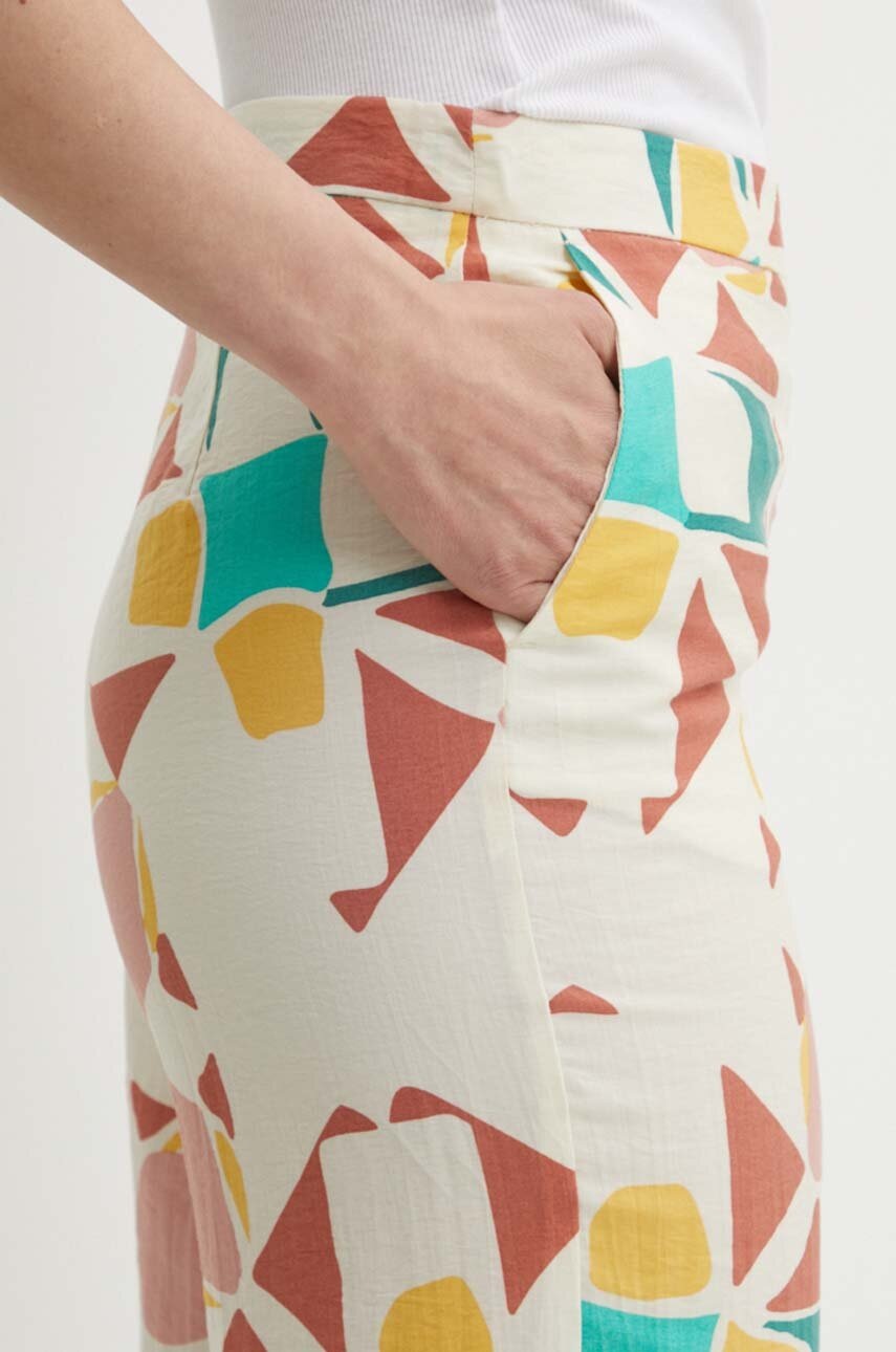 Παντελόνι BA&SH AARON χρώμα: μπεζ, 1E24AARO φωτογραφία