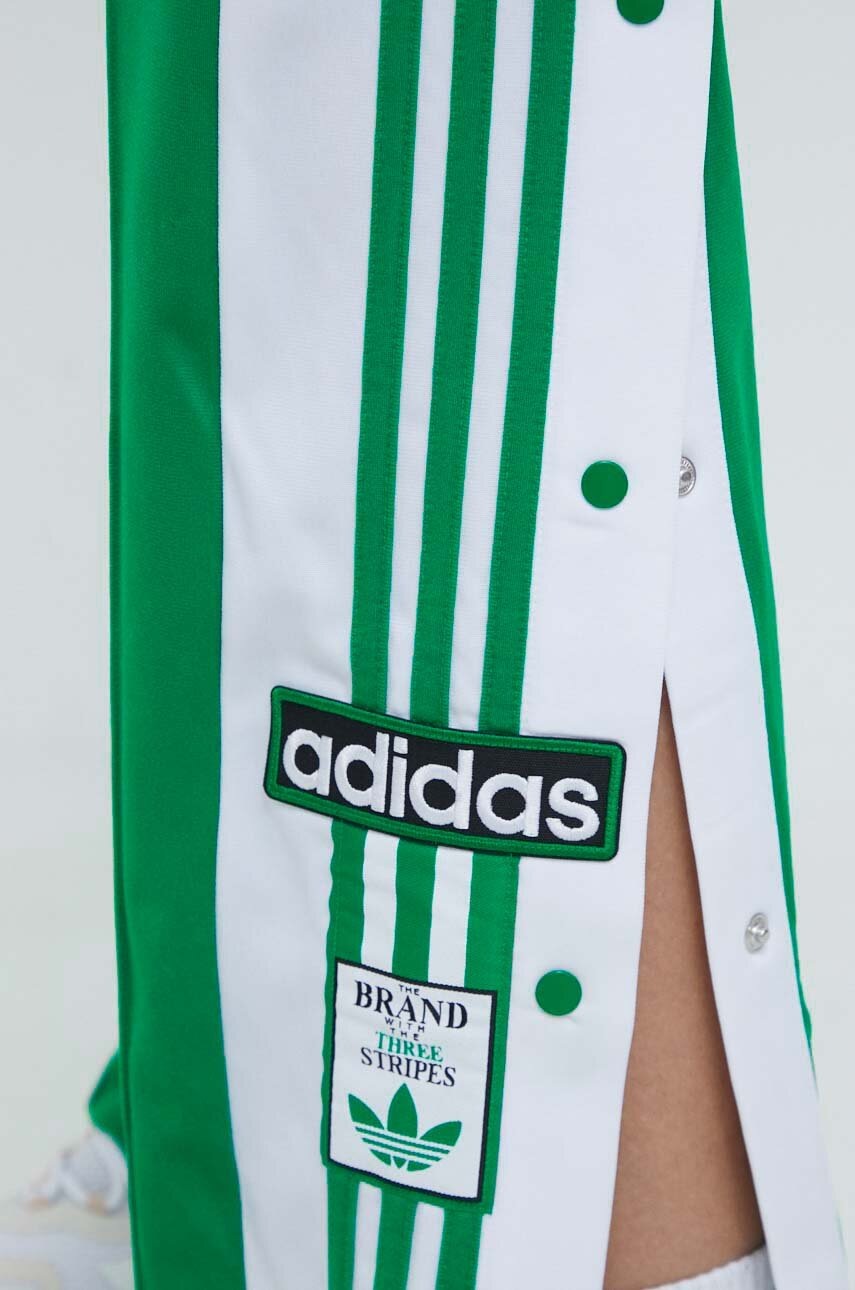 Спортивні штани adidas Originals Adibreak Pant колір зелений візерунок IP0616 