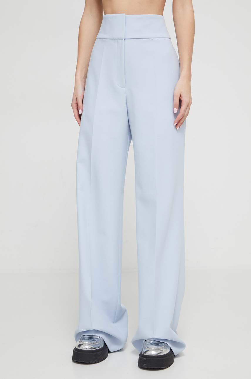 HUGO pantaloni femei, lat, high waist 50513960