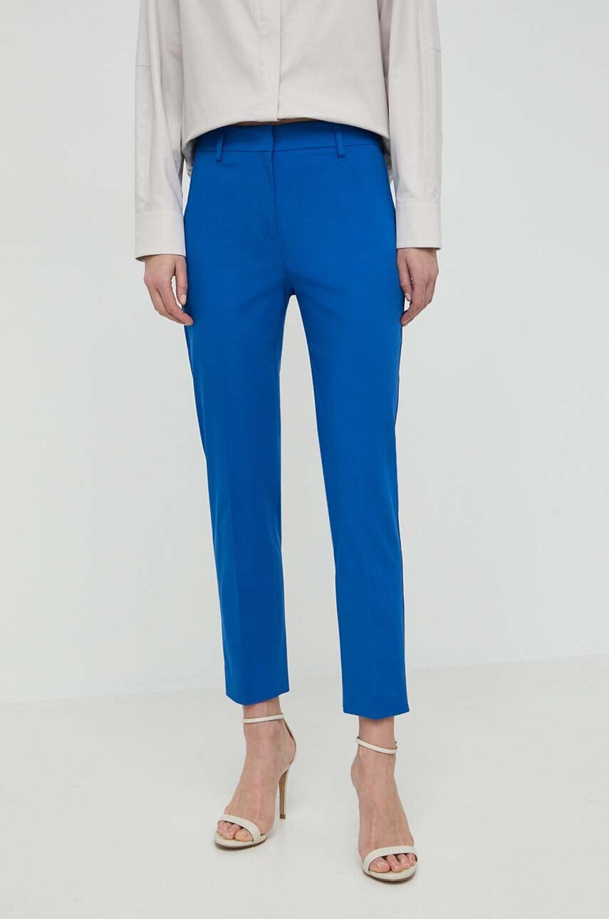 Weekend Max Mara pantaloni femei, fason tigareta, high waist 2415130000000