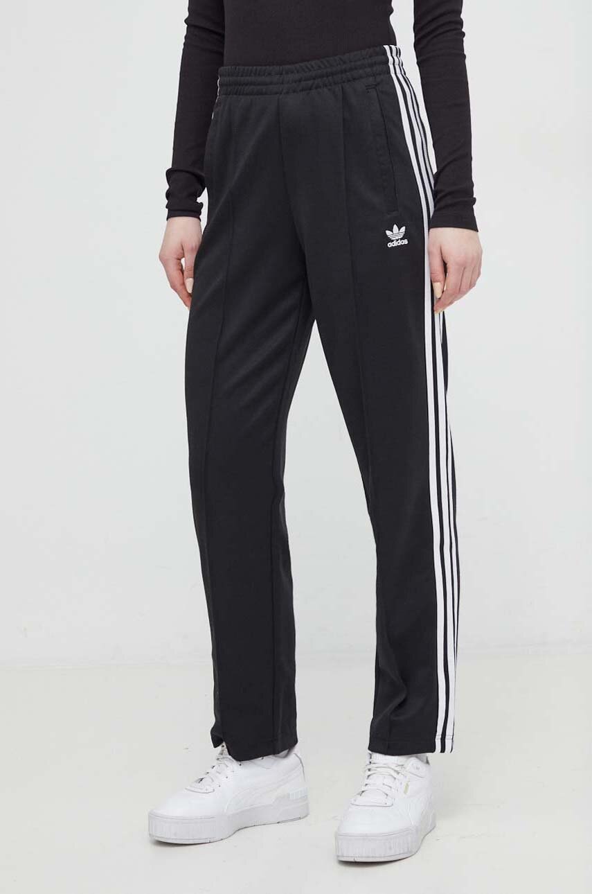 adidas Originals pantaloni de trening culoarea negru, modelator