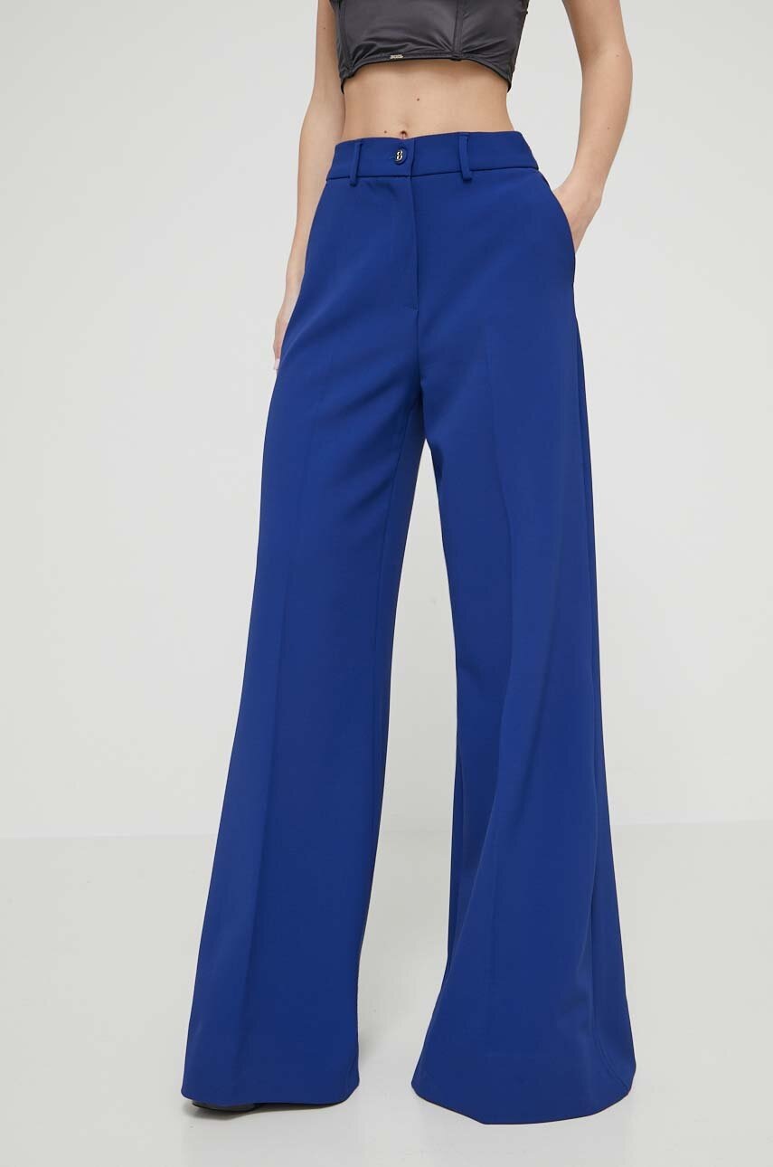 Blugirl Blumarine pantaloni femei, lat, high waist RA4129.T3191