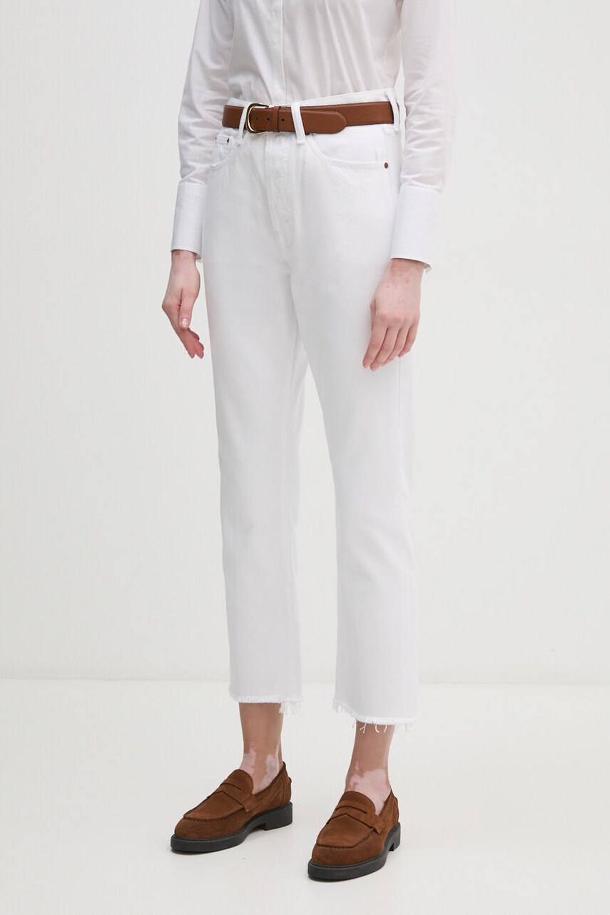 Levně Džíny Polo Ralph Lauren dámské, high waist, 211934933
