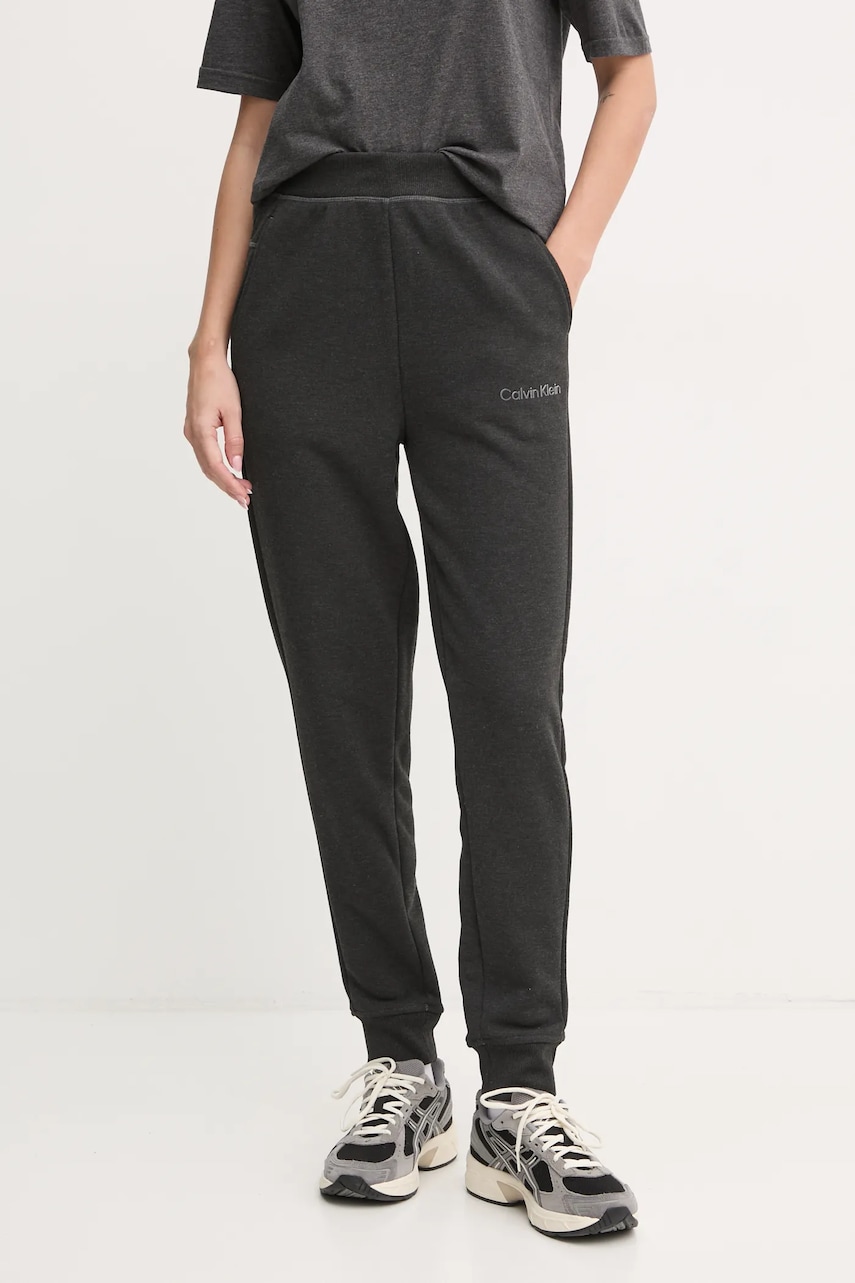 Calvin Klein Performance Παντελόνι φόρμας Calvin Klein Performance χρώμα: μαύρο