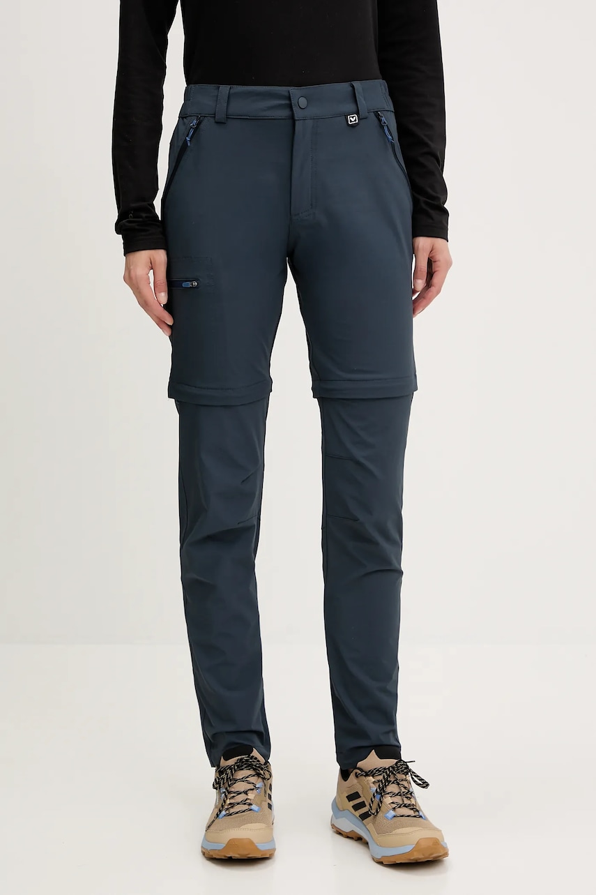 Viking pantaloni de exterior Rocklyn 2 in 1 culoarea negru Viking pantaloni de exterior Rocklyn 2 in 1 culoarea negru