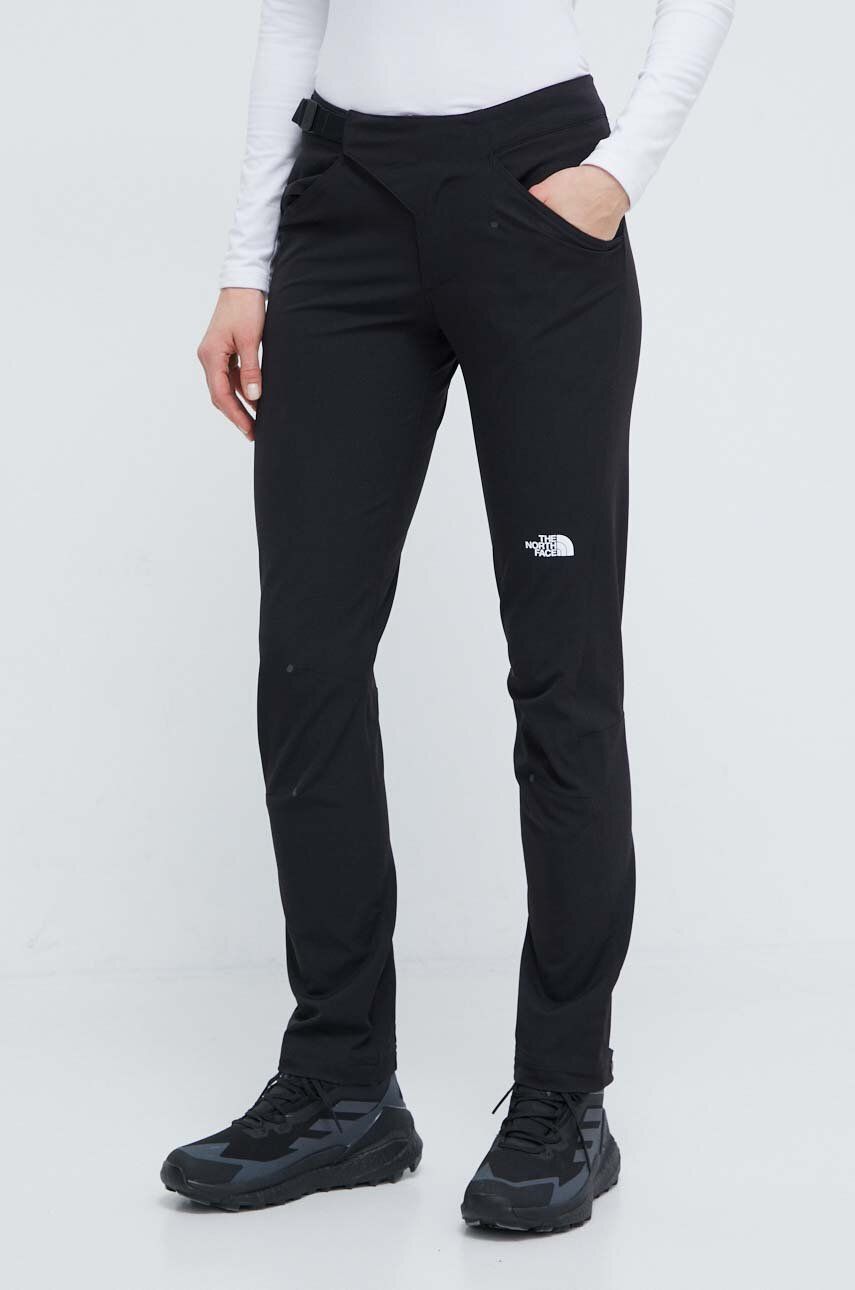 The North Face pantaloni de exterior culoarea negru