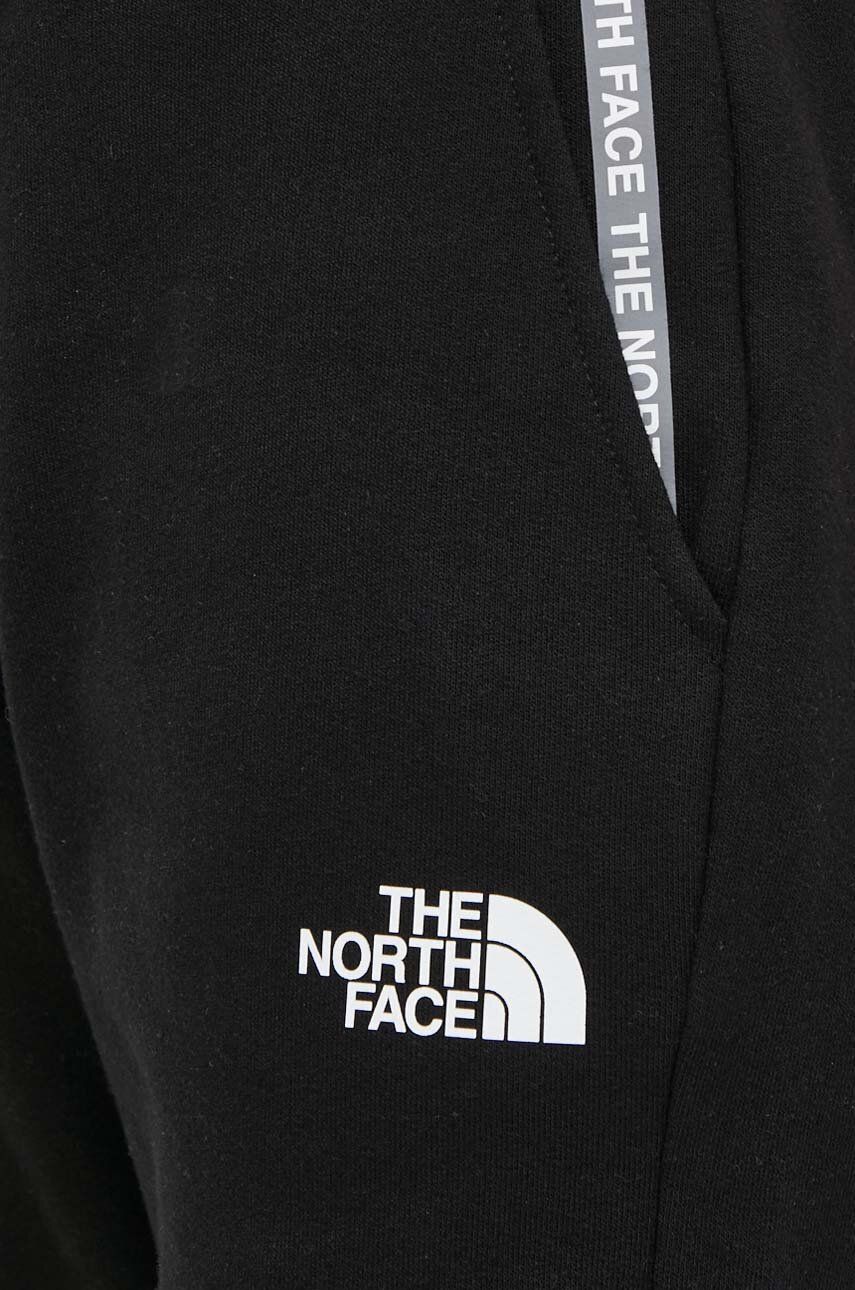 The North Face Pantaloni De Trening Din Bumbac Culoarea Negru, Neted, NF0A87DMJK31