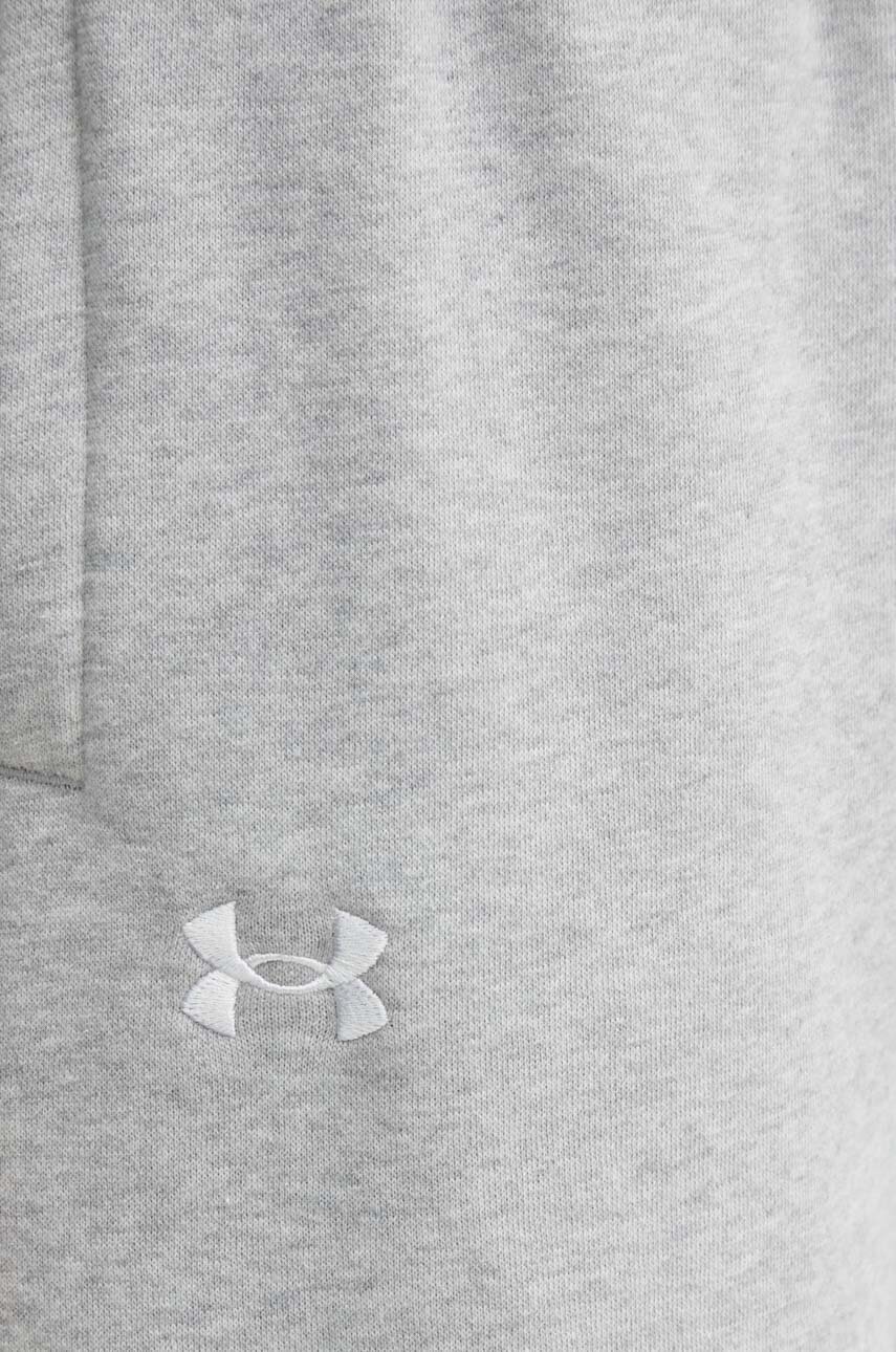 Спортивні штани Under Armour колір сірий однотонні 