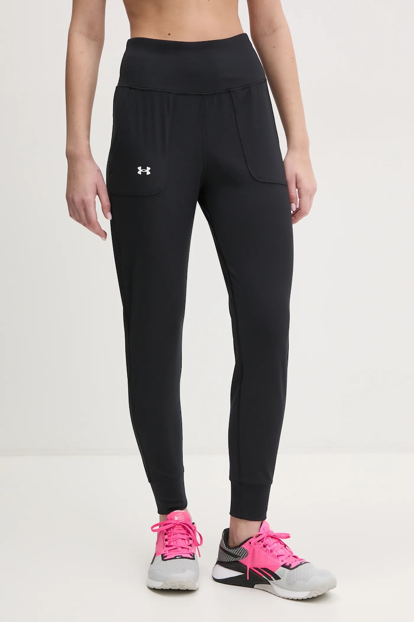 Under Armour pantaloni de antrenament Motion culoarea negru, neted, 1375077