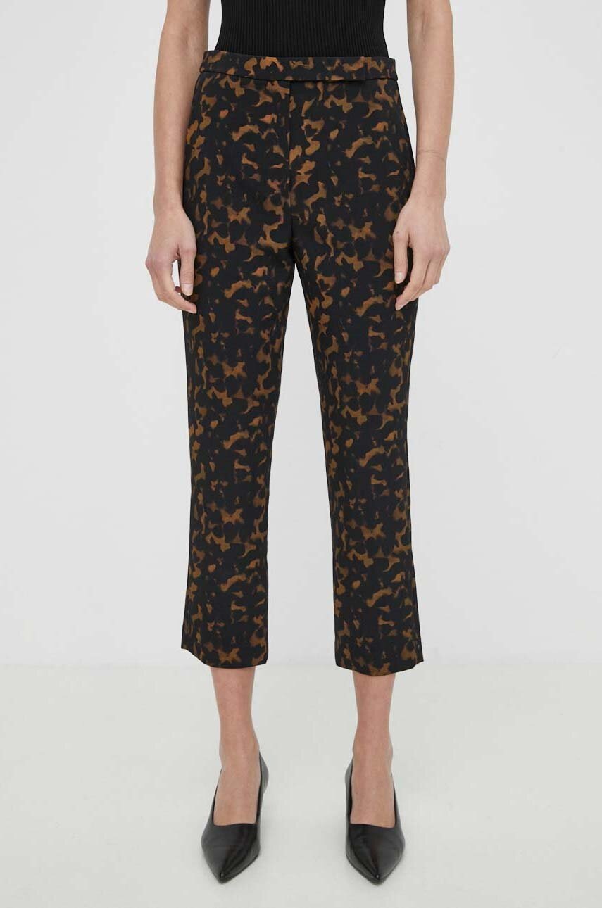 Theory pantaloni femei, drept, high waist