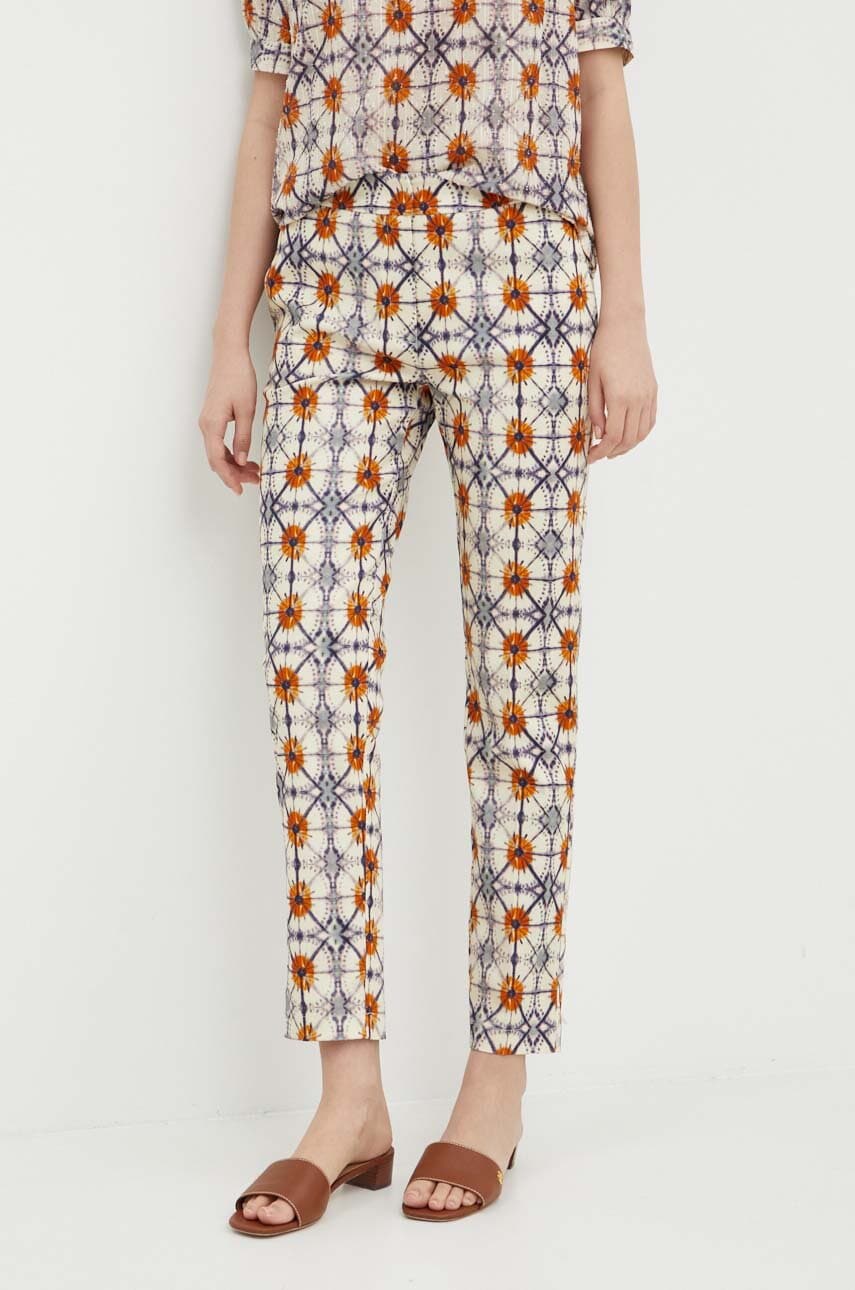 La Petite Française pantaloni PACTE femei, drept, medium waist La Petite Française pantaloni PACTE femei, drept, medium waist