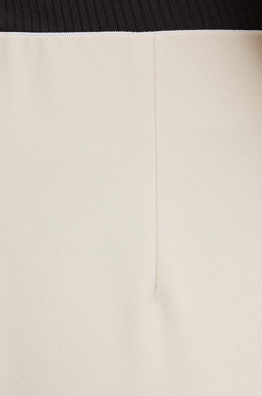 Παντελόνι Sandro Ferrone χρώμα: μπεζ, SFS18XBDALTEA φωτογραφία