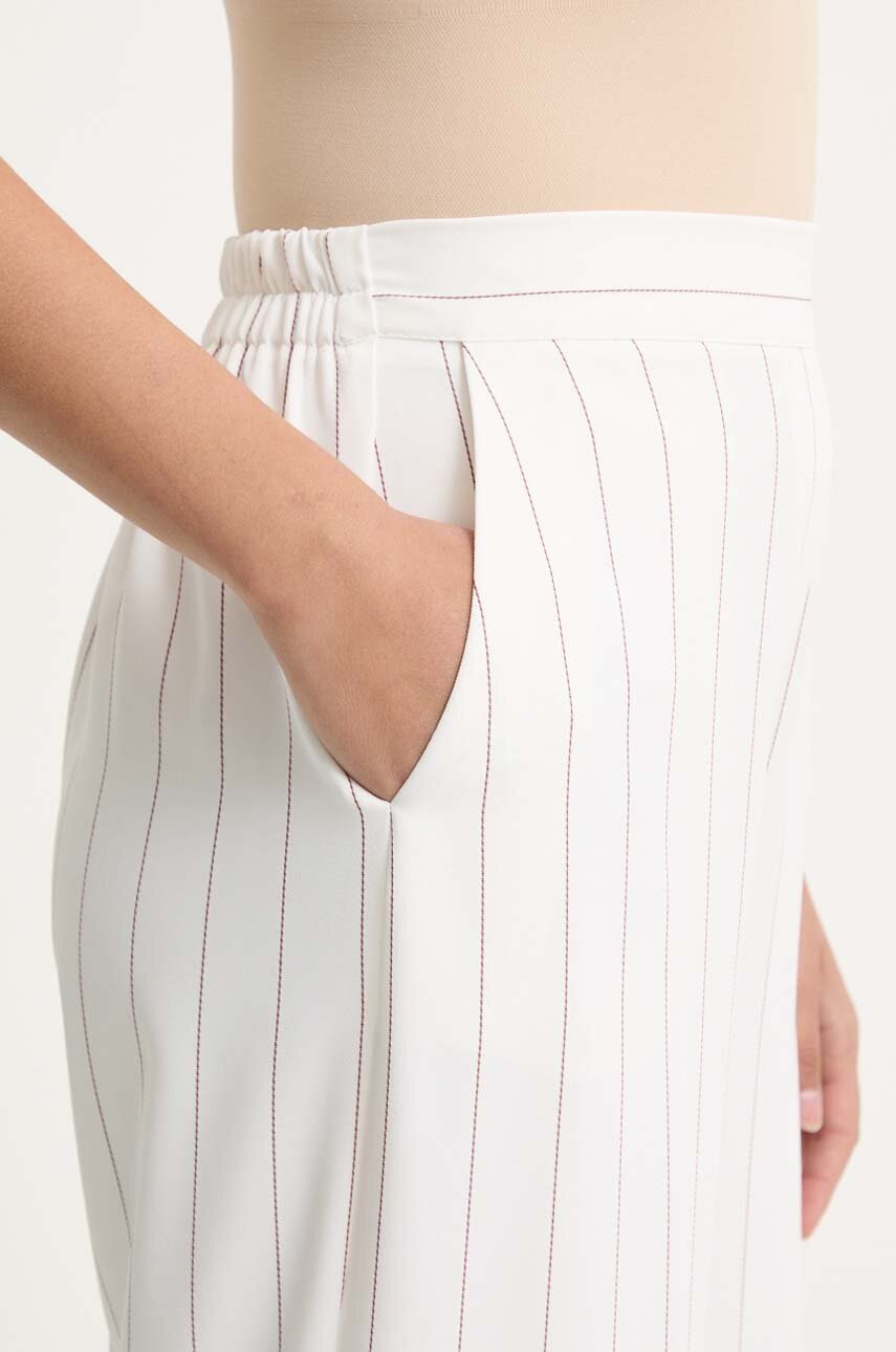 Παντελόνι Sandro Ferrone χρώμα: άσπρο, SFS21XBDCALIFORNIA φωτογραφία