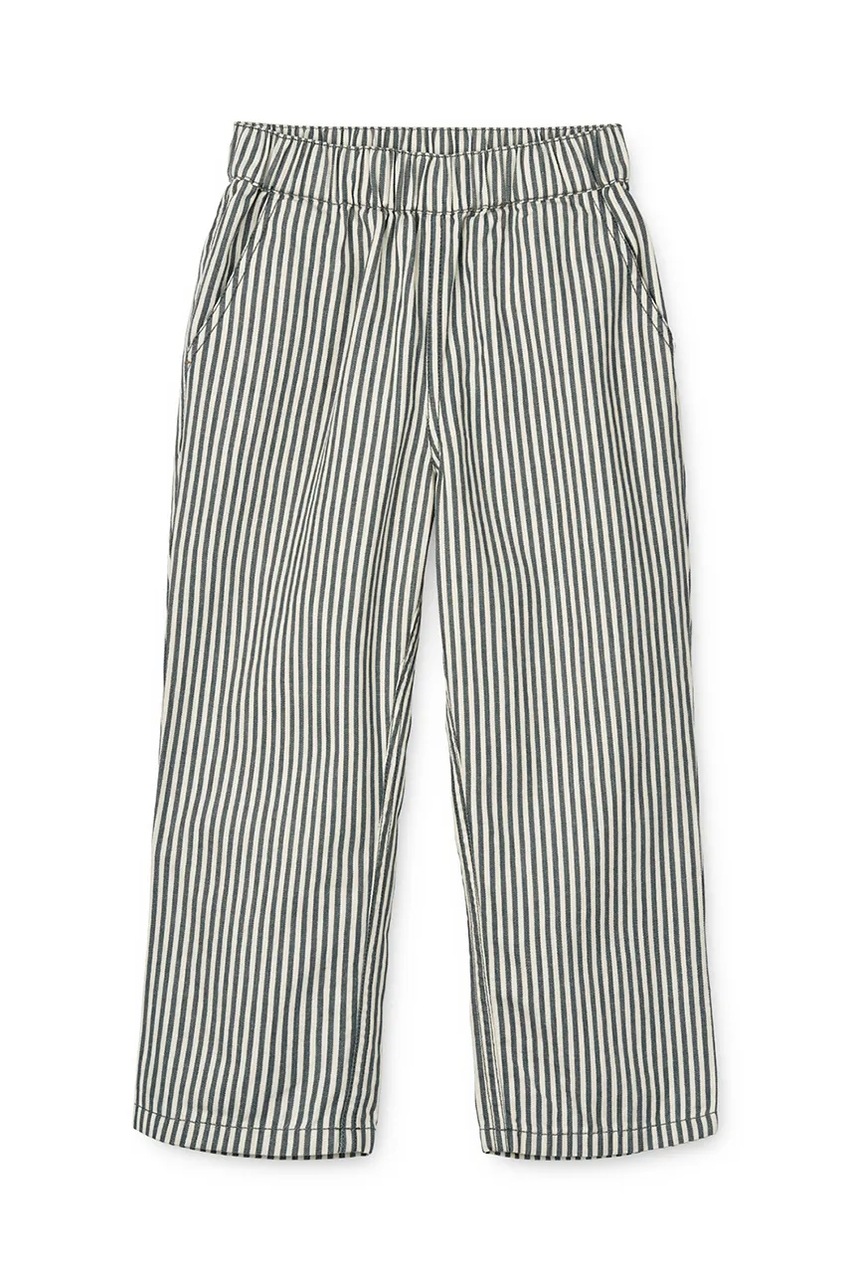 Детские брюки Liewood Harald Stripe Pants цвет розовый с узором