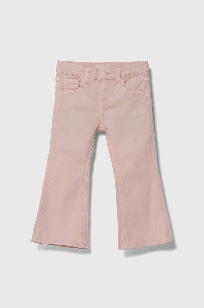 

Детски дънки Guess в, Розов