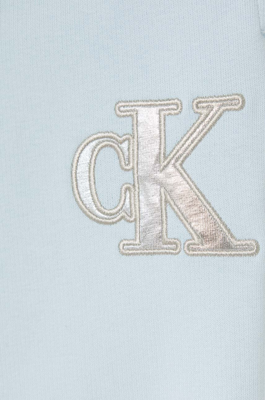 Дитячі спортивні штани Calvin Klein Jeans з аплікацією