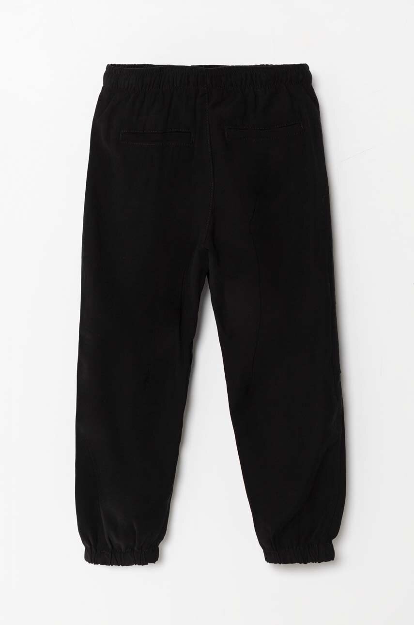 Детские брюки United Colors of Benetton цвет чёрный однотонные в Херсоне Детские брюки United Colors of Benetton цвет чёрный однотонные в Херсоне