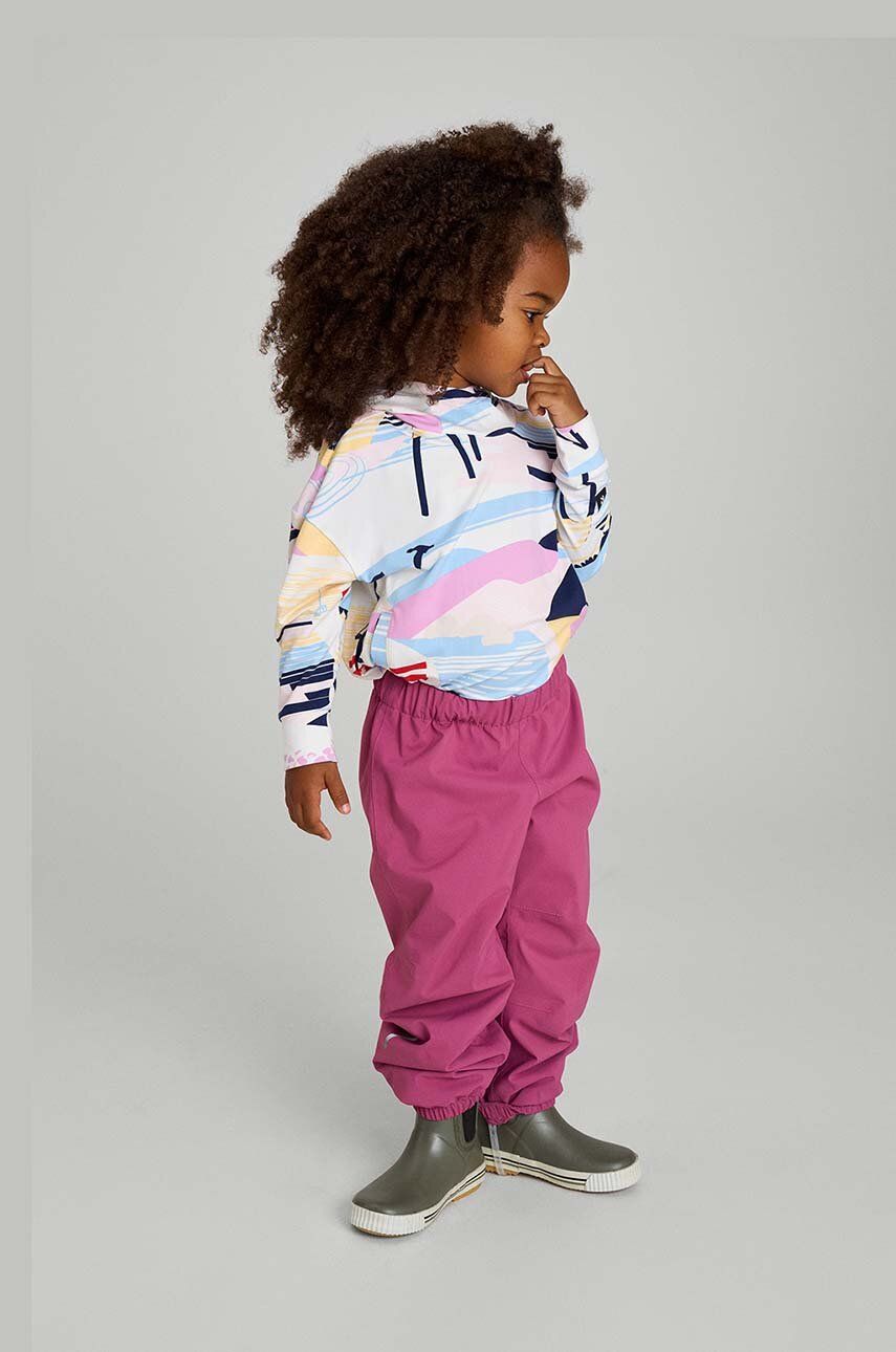 Reima pantaloni de ploaie pentru copii Kaura culoarea violet