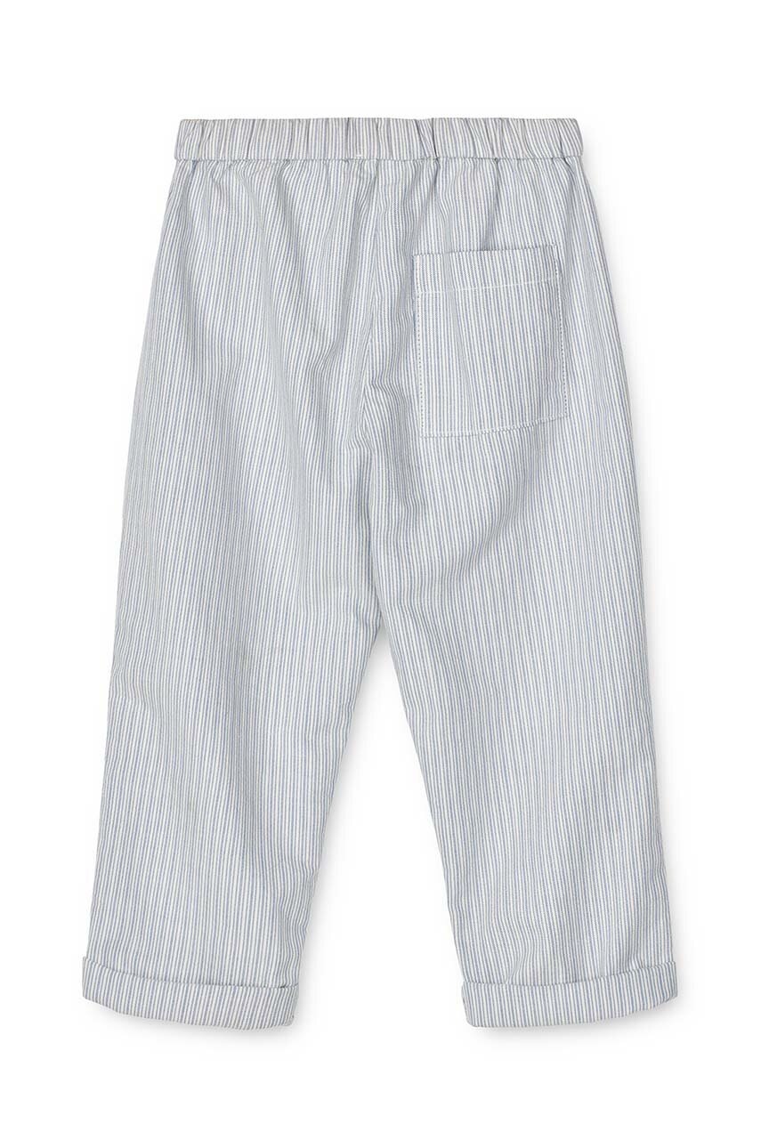 Детские хлопковые брюки Liewood Orlando Stripe Pants с узором Детские хлопковые брюки Liewood Orlando Stripe Pants с узором