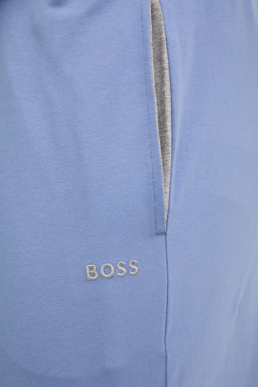BOSS nohavice loungwear pánske bavlnené s elastanom Mix&Match Pants