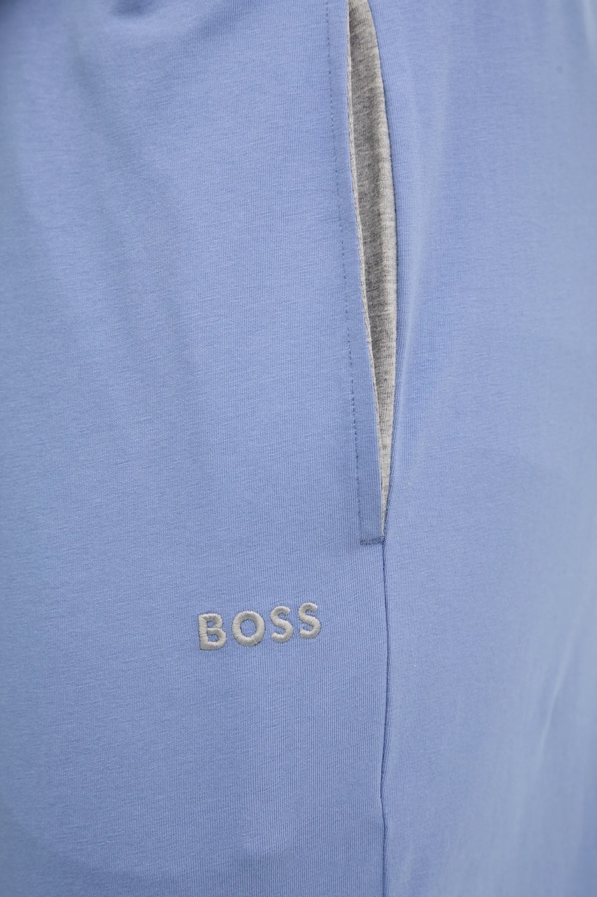 BOSS nohavice loungwear pánske bavlnené s elastanom Mix&Match Pants