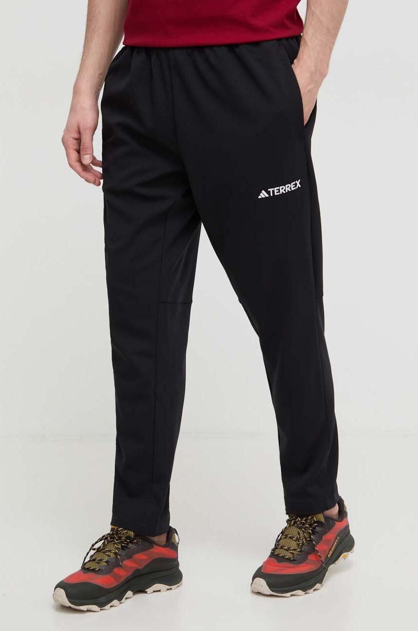adidas TERREX pantaloni de trening Multi culoarea negru, neted