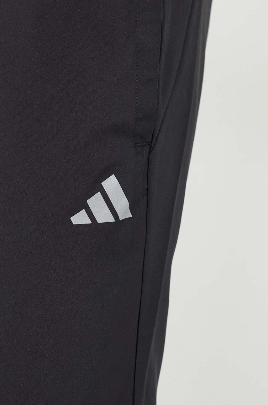 Штани для тренувань adidas Performance Gym+ колір чорний однотонні 