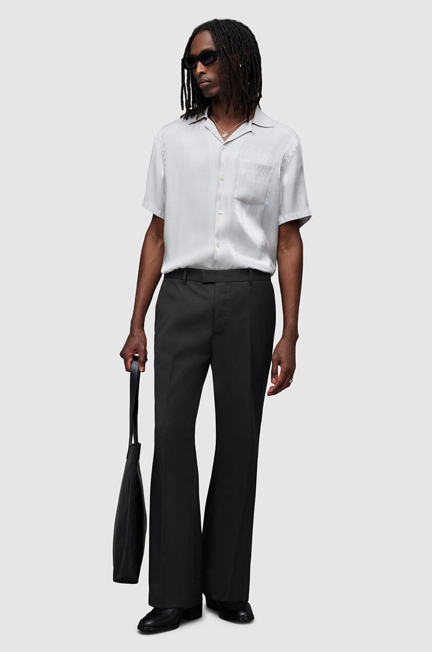 Vlněné kalhoty AllSaints Mount (obrázek 6)