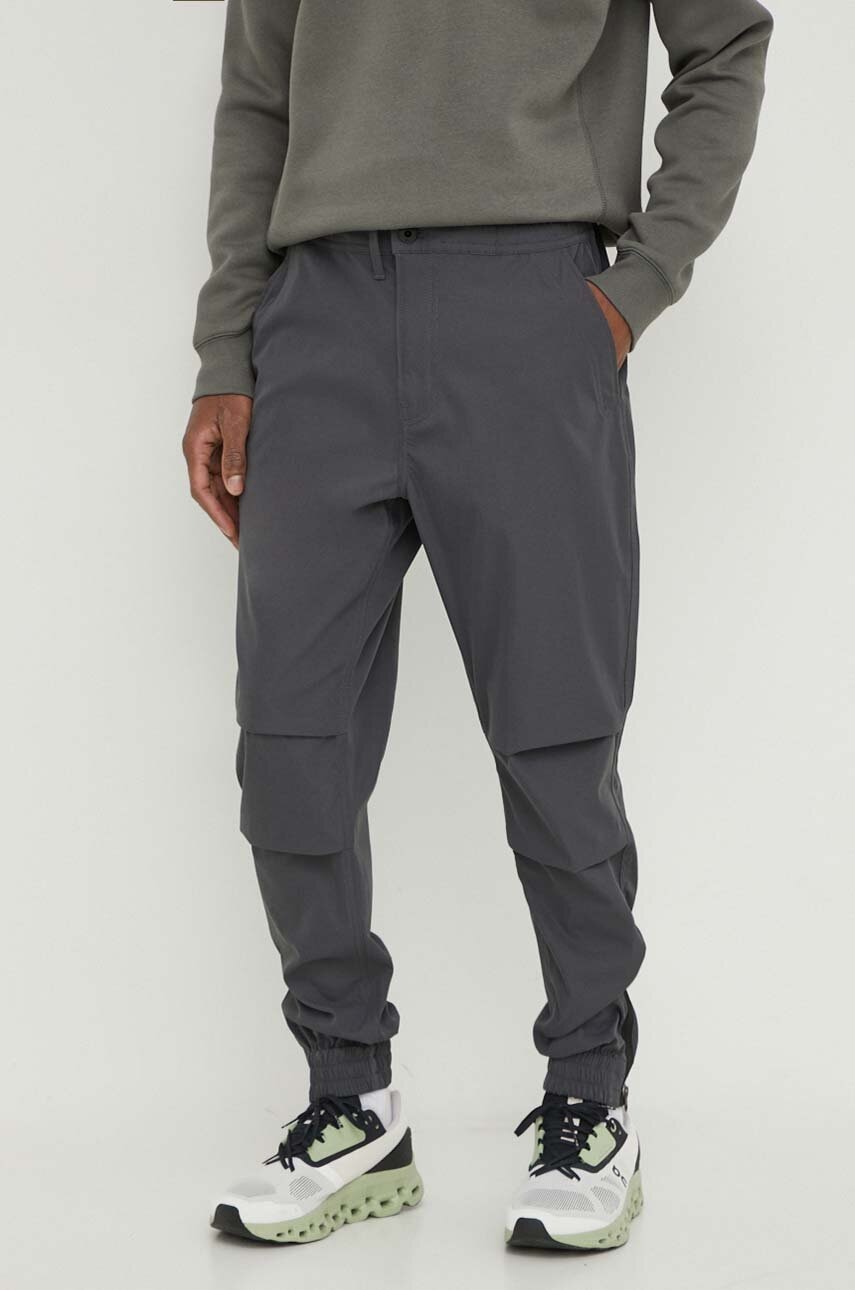 G-Star Raw pantaloni barbati, culoarea gri