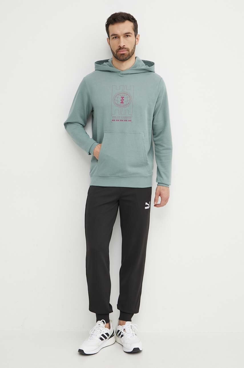 Παντελόνι φόρμας Puma χρώμα μαύρο 678972 φωτογραφία