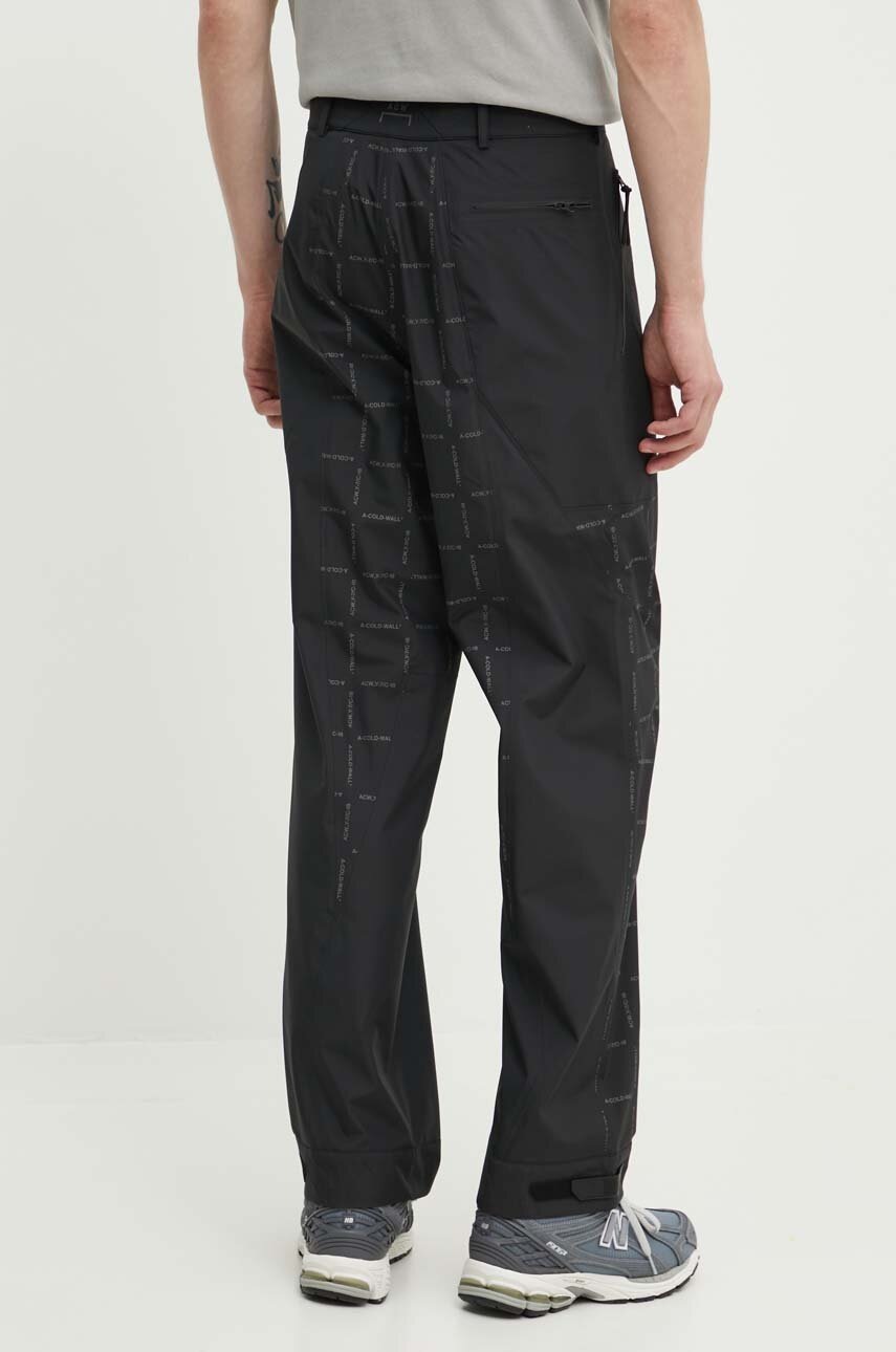A-COLD-WALL* nadrág Grisdale Storm Pant férfi, fekete, egyenes, ACWMB176 termék 2. képe