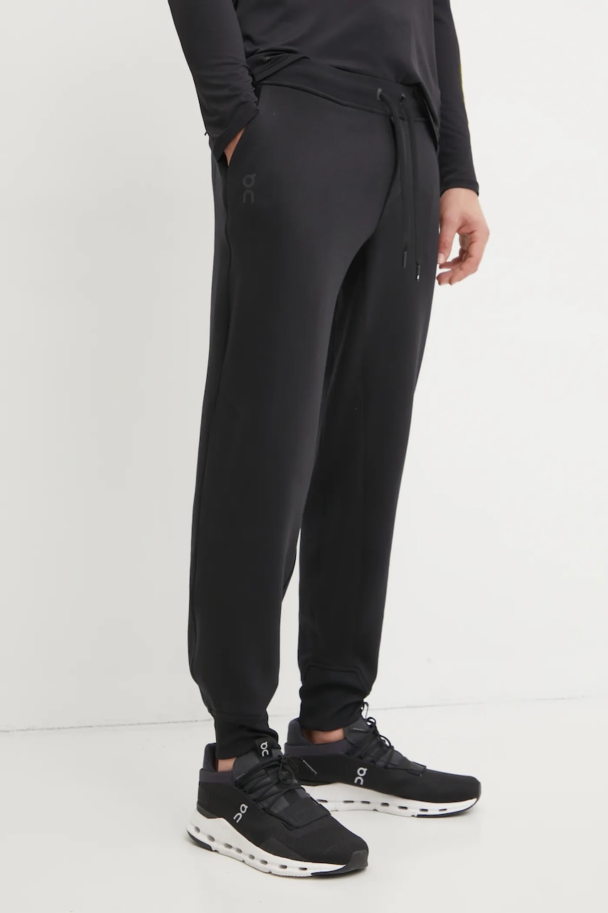 ON running pantaloni de trening culoarea negru, neted, 1ME11470553