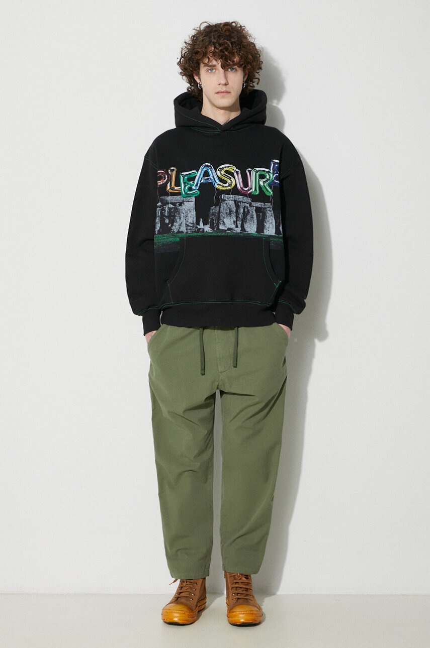 Βαμβακερό παντελόνι Universal Works Hi Water Trouser χρώμα: πράσινο, 30520.BIRCH φωτογραφία