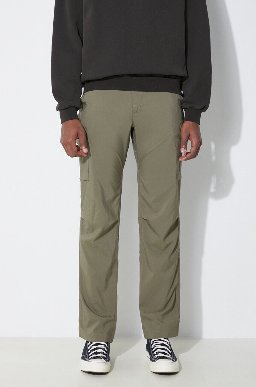 Columbia pantaloni de exterior Silver Ridge Utility culoarea verde, 2012952