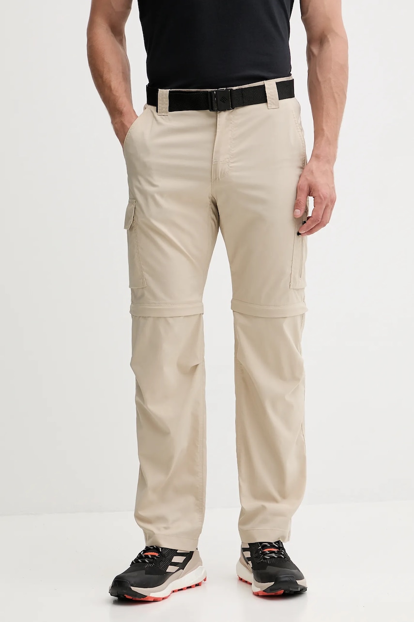 Columbia pantaloni Silver Ridge Utility culoarea bej, 2012962