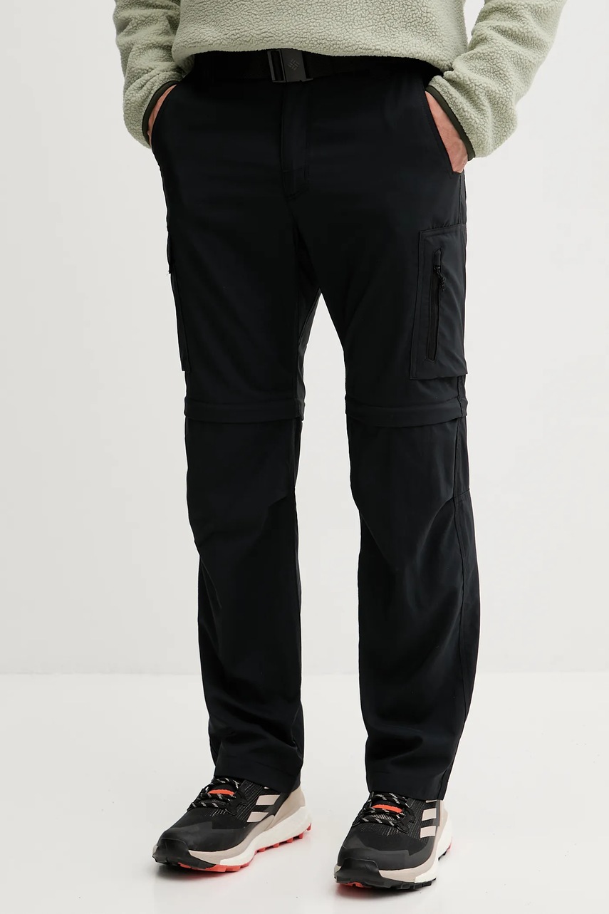 Columbia pantaloni Silver Ridge Utility culoarea negru, 2012962